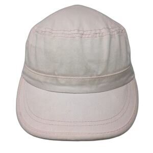 Alternative Apparel Pink Army Cap One Size Strapback Cotton Hedgehog Logo Hat
